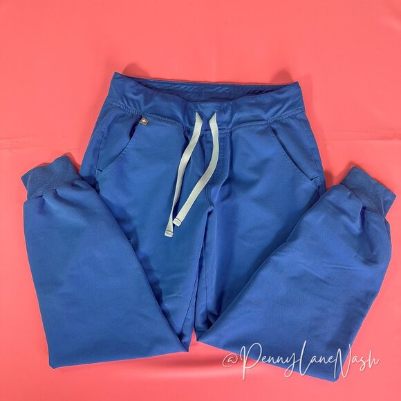 FIGS Women's Zamora Jogger Scrub Pants Royal Blue - Picture 5 of 13